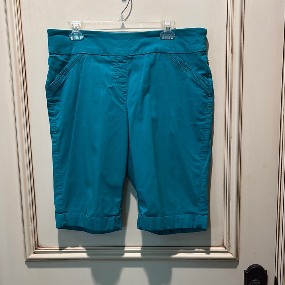 Westbound turquoise/teal Bermuda Shorts